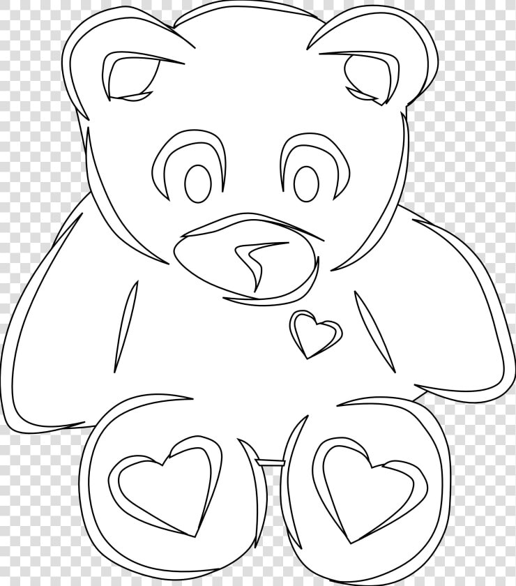 Bear He Black White Christmas Xmas Teddy Bear Stuffed   Bear  HD Png DownloadTransparent PNG