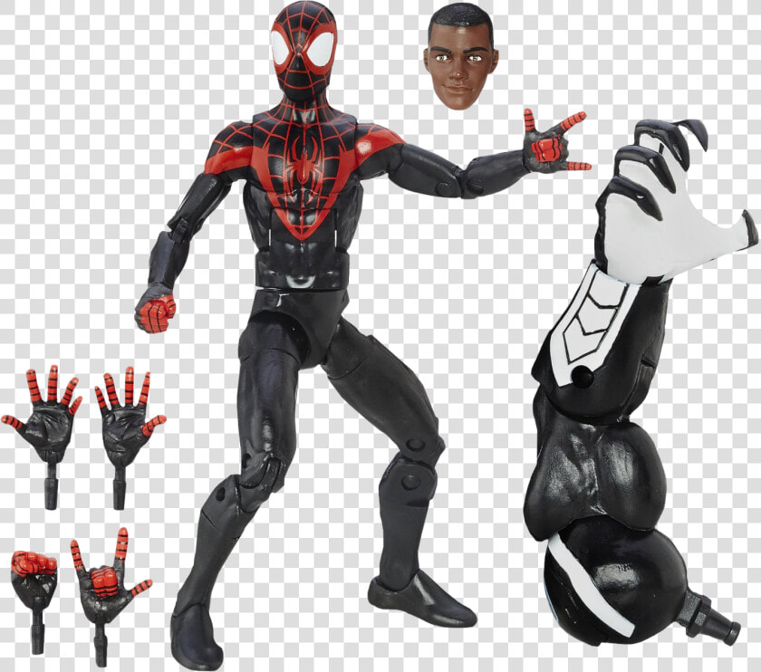 Amazing Spider Man   Marvel Legends Spider Man Miles Morales  HD Png DownloadTransparent PNG