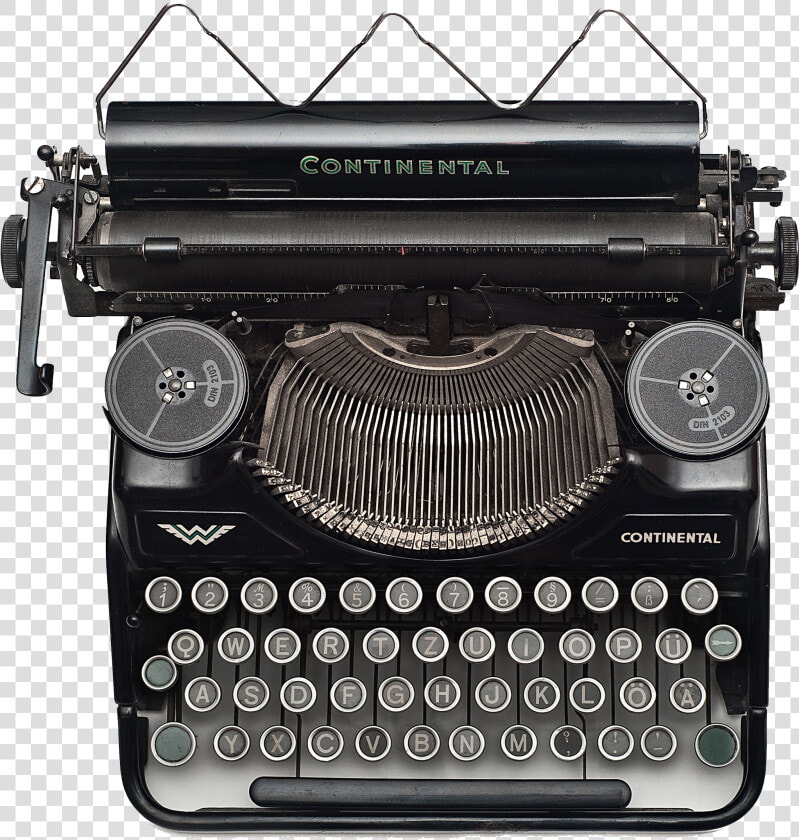 Black And White Vintage Typewriter  HD Png DownloadTransparent PNG