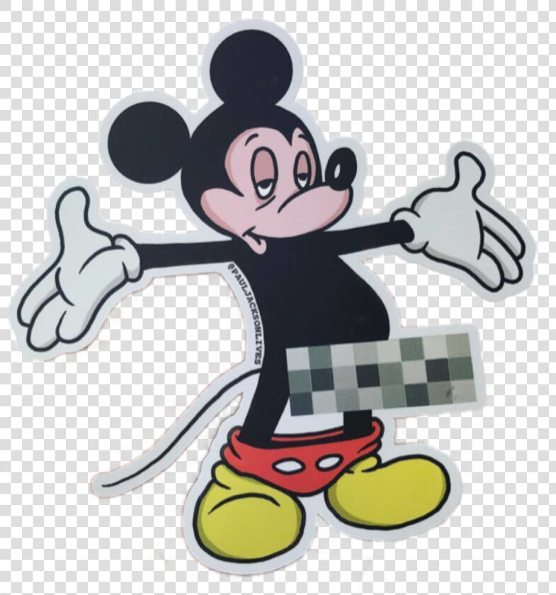  stickergang  naughty  mickey  mouse  flasher  pants   Mickey Mouse No Pants  HD Png DownloadTransparent PNG