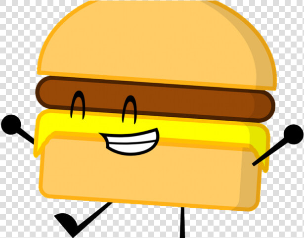 Burger Clipart Bfdi   Bfdi Burger  HD Png DownloadTransparent PNG