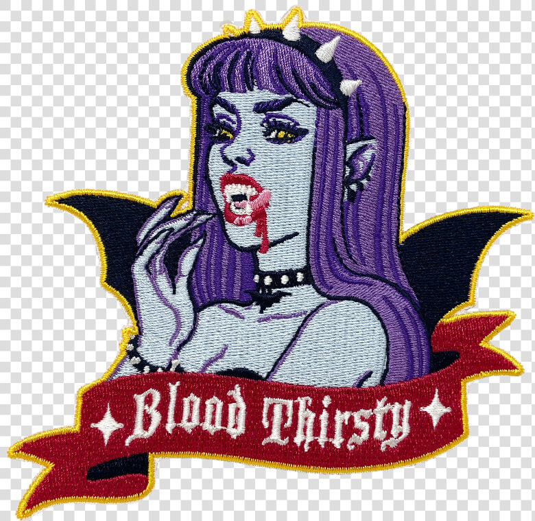 Blood Thirsty Patch   Illustration  HD Png DownloadTransparent PNG