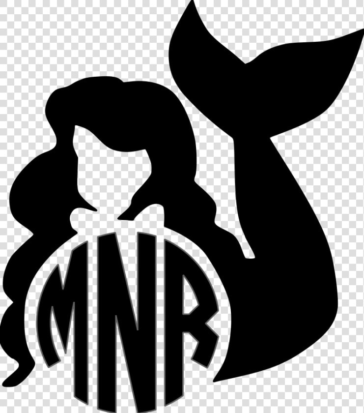 Ariel Monogram Minnie Mouse Disney Princess Mermaid   Mermaid Monogram  HD Png DownloadTransparent PNG