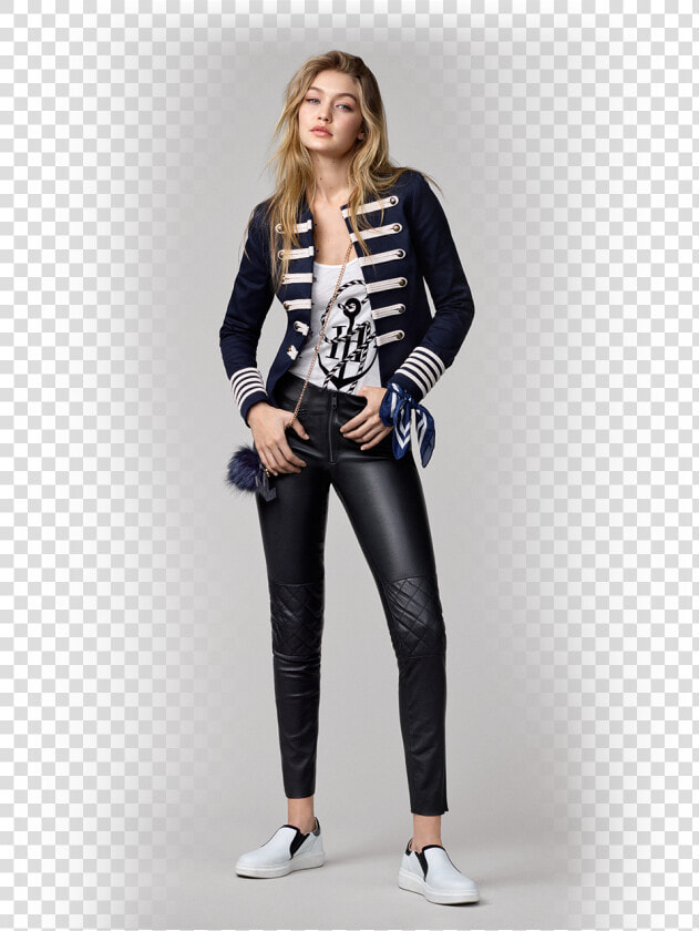 Transparent Gigi Hadid Png   Gigi Hadid In Tommy Hilfiger  Png DownloadTransparent PNG