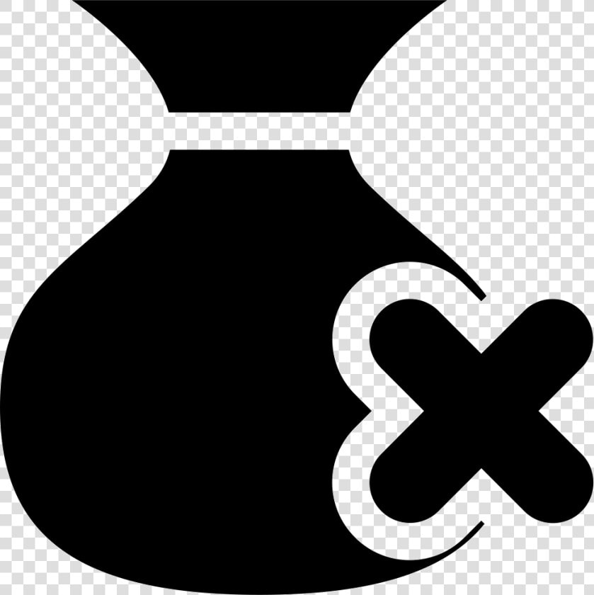 Money Bag Not Include Reverse   Not Money Icon  HD Png DownloadTransparent PNG