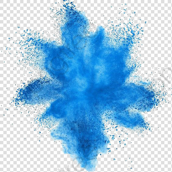 Blue Paint Splash Clipart   Blue Powder Explosion  HD Png DownloadTransparent PNG