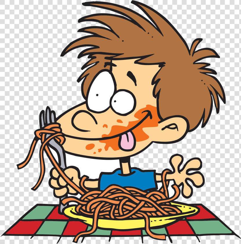 Eating Hd Fat People Pizza Cartoon Spaghetti Clipart   Eating Spaghetti Clipart  HD Png DownloadTransparent PNG