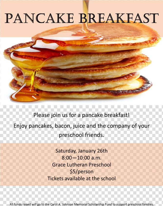 Pancake Breakfast   Pancake  HD Png DownloadTransparent PNG