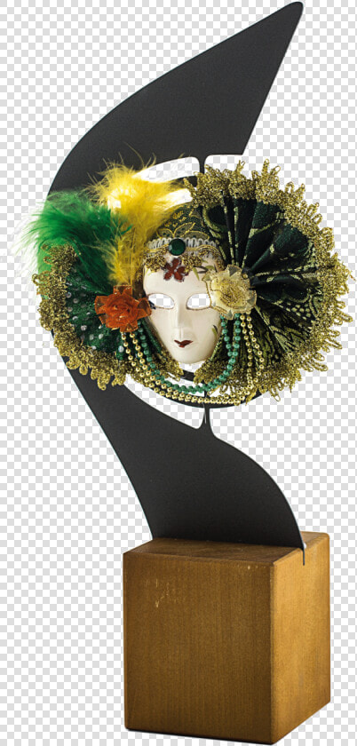 Trofeo Máscara Carnaval Metal   Máscara Carnaval  HD Png DownloadTransparent PNG