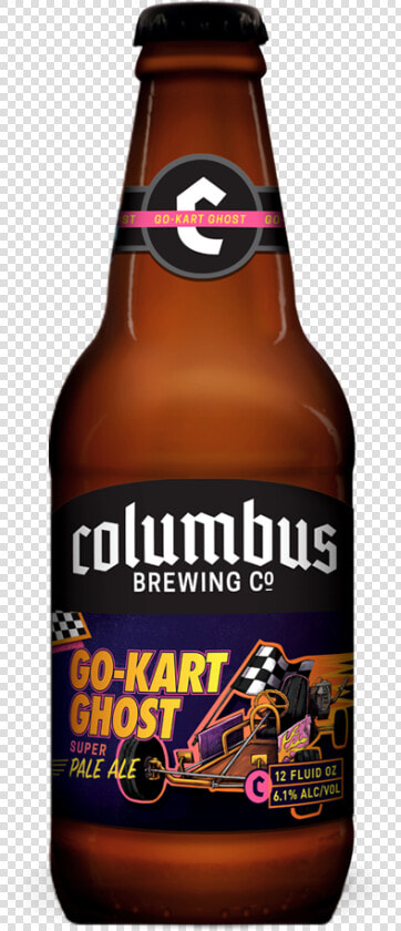 Cbc Go kart Ghost Beer Bottle  HD Png DownloadTransparent PNG