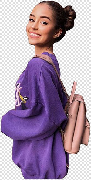 Thalia Bree Is Sooo Adorable And Pretty🤩💗   Purple Niche Meme Png  Transparent PngTransparent PNG