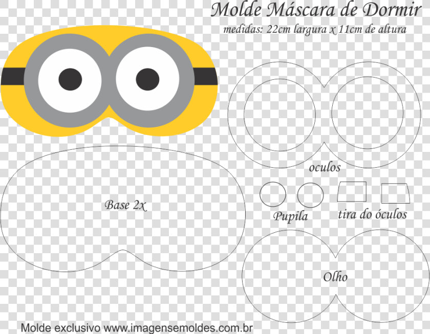 Molde De Mascara De Dormir  HD Png DownloadTransparent PNG