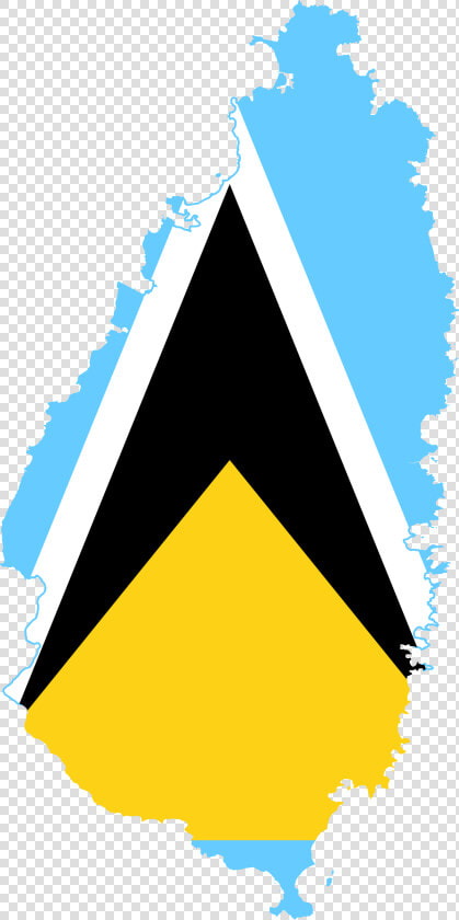 St Lucia Country Flag  HD Png DownloadTransparent PNG