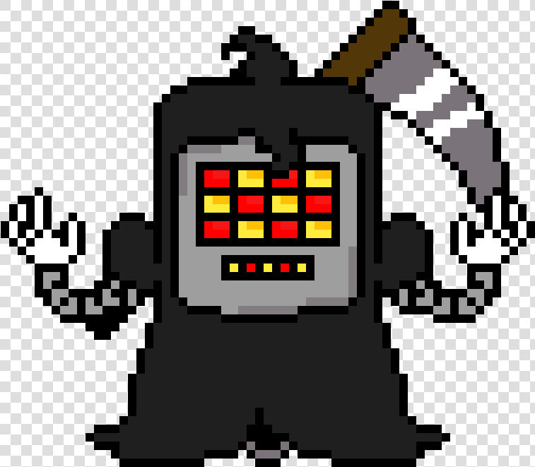 Reapertale Mettaton Monoconreo S Take   Png Download   Box Undertale Mettaton Sprite  Transparent PngTransparent PNG