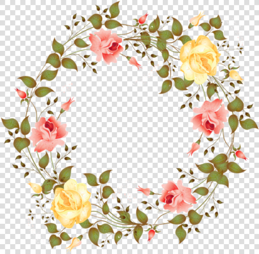  aesthetic  circle  circleframe  frame  floral  flowers   Rose Circle Frame Png  Transparent PngTransparent PNG