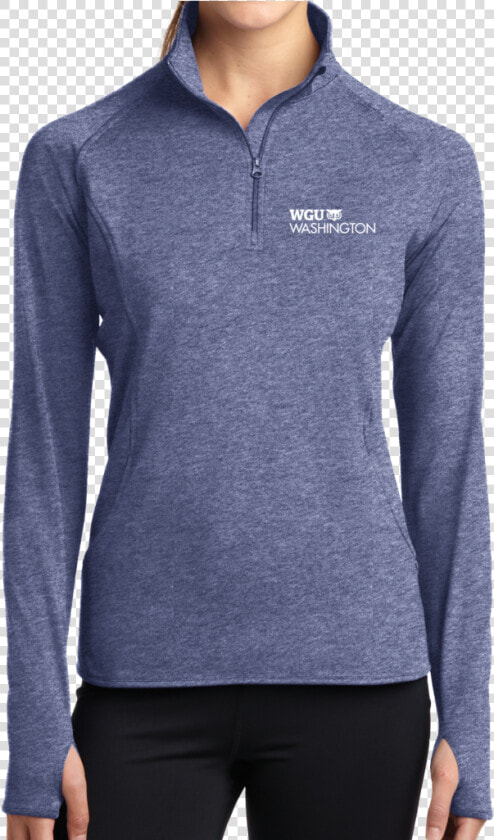 Sport Tek® Ladies Sport Wick® Stretch 1 2 Zip Pullover  HD Png DownloadTransparent PNG