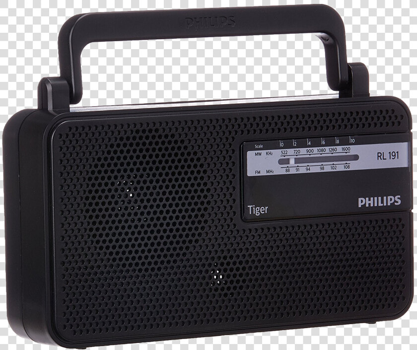 Old Radio Png High quality Image   Philips Rl191 Fm Radio  Transparent PngTransparent PNG