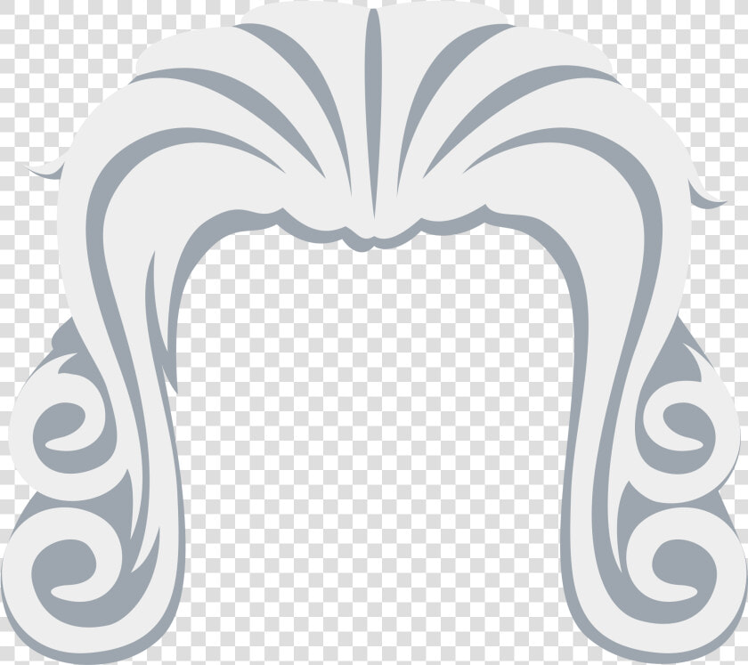 Powdered Wig Clip Art  HD Png DownloadTransparent PNG