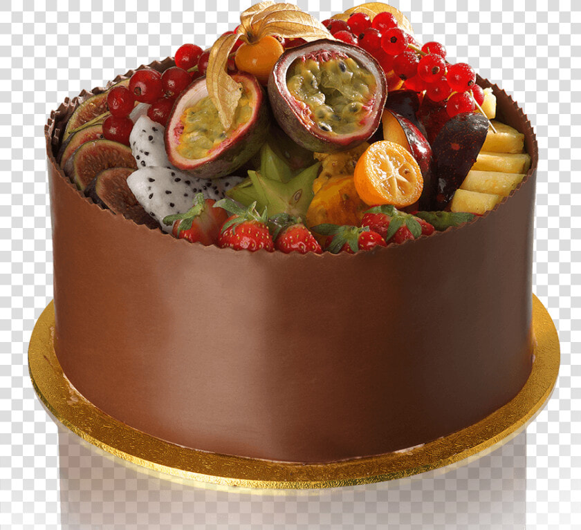 Modern Christmas Cake With Order Online Fresh Handmade   Chocolates And Exotic Fruit  HD Png DownloadTransparent PNG