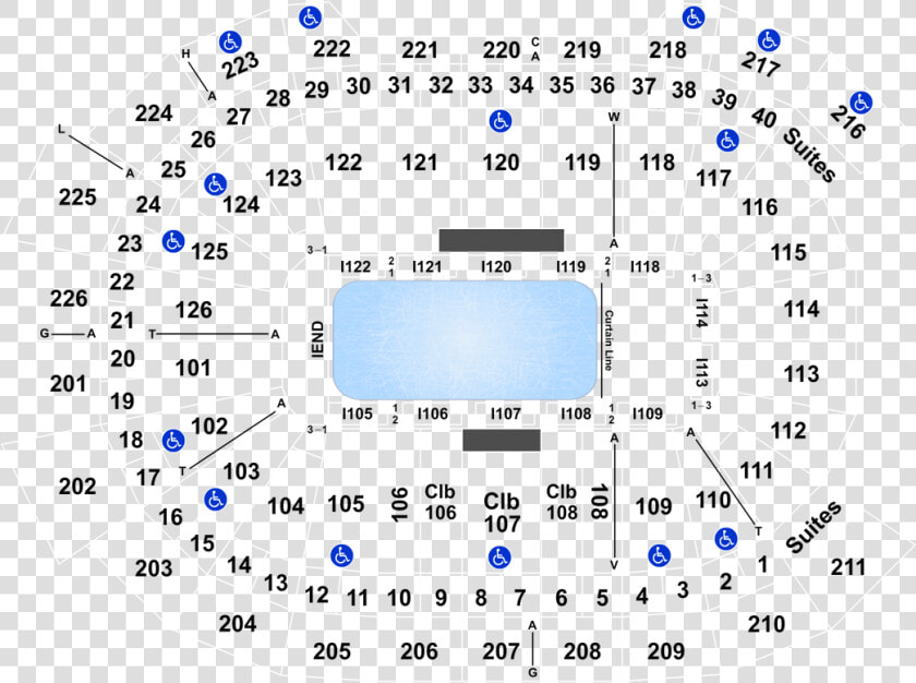 Giant Center Hershey Pa Rows Seating  HD Png DownloadTransparent PNG