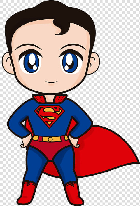 Superman Comic Sketch Draw Doodle   Baby Cute Superman Cartoon  HD Png DownloadTransparent PNG