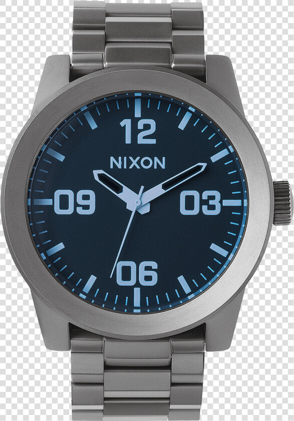 Nixon Black And Blue Watch  HD Png DownloadTransparent PNG