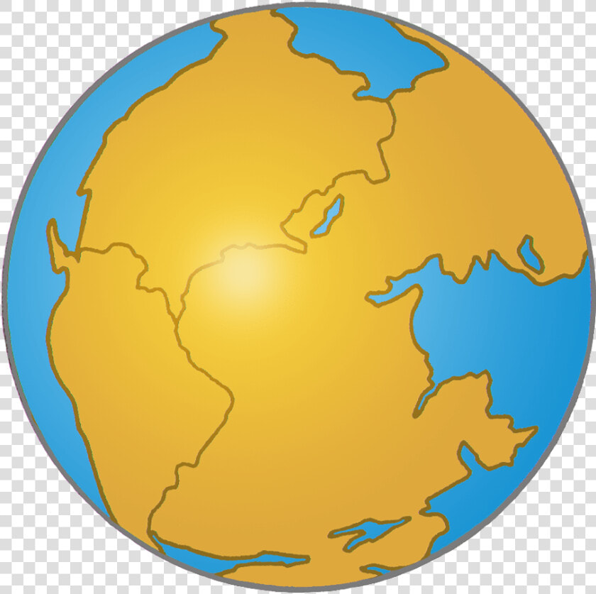 Illustration Of Pangaea  The Earth When Continents   Earth  HD Png DownloadTransparent PNG