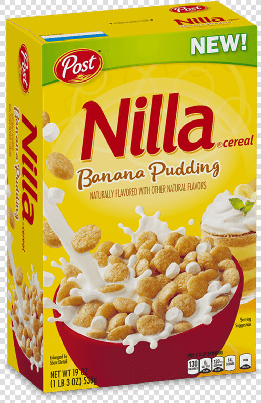 Clip Art Cereal With Banana   Nilla Banana Pudding Cereal  HD Png DownloadTransparent PNG