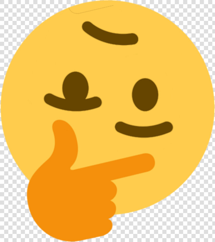 Thinking Face Emoji Meme   Png Download   Discord Thinking Emoji Png  Transparent PngTransparent PNG