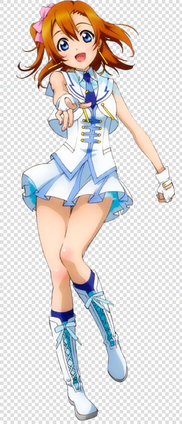 Ll Renders Honaka Wonderful Rush   Love Live School Idol Project Honoka Kousaka  HD Png DownloadTransparent PNG