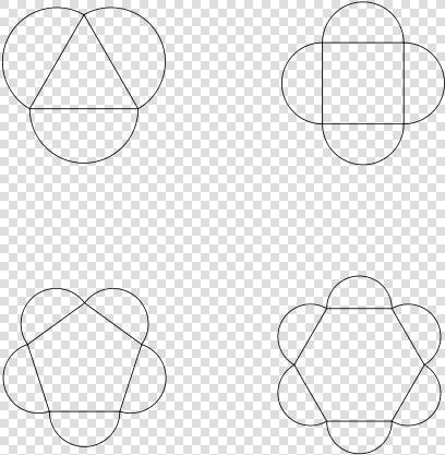 Half Circle Supreme Polygons Angles Png Images   Sketch  Transparent PngTransparent PNG