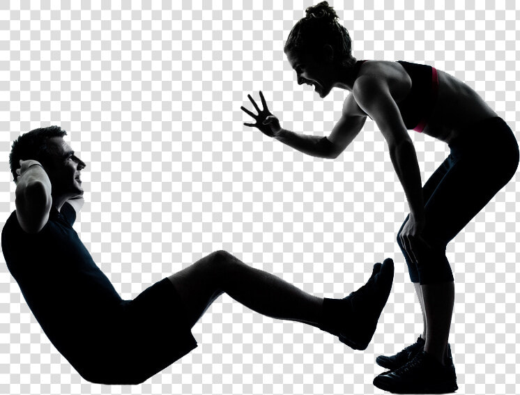 Personal Trainer Animations Black And White  HD Png DownloadTransparent PNG