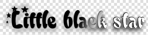 Black Star Png Little Black Star Png Little   Calligraphy  Transparent PngTransparent PNG