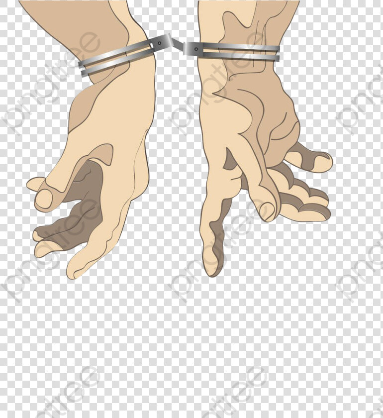 Handcuff Clipart Captured   Handcuffs  HD Png DownloadTransparent PNG