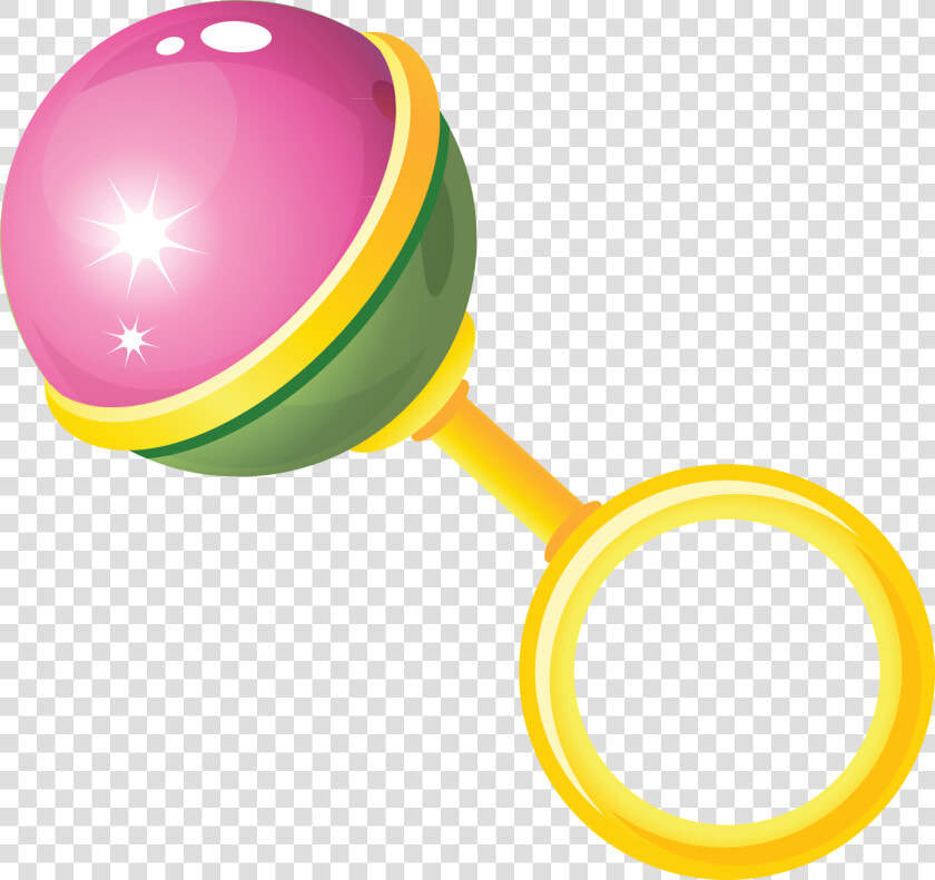 Toy Baby Rattle Clip Art   Toy For Baby Clipart  HD Png DownloadTransparent PNG