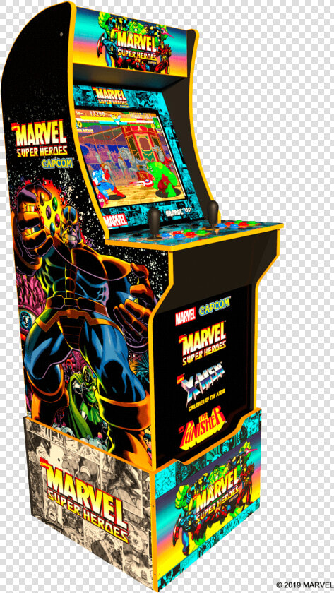 Marvel Super Heroes Arcade 1up  HD Png DownloadTransparent PNG