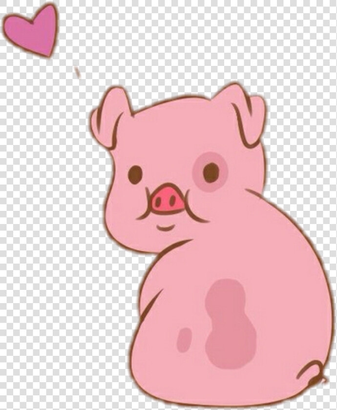  pig  pink  cute  kawai  cool  grunge  tumblr   Imágenes De Cerditos Kawaii  HD Png DownloadTransparent PNG