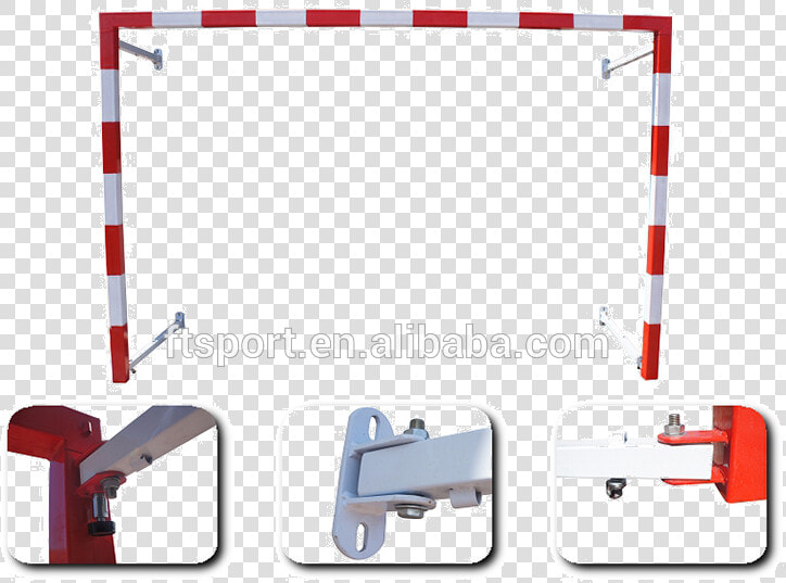 Wall Foldable Handball Goal Post  HD Png DownloadTransparent PNG