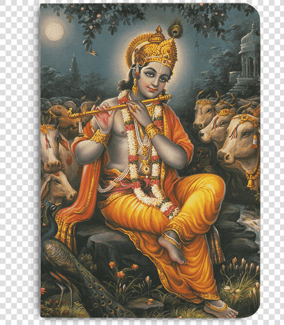 Dailyobjects Indian Mythology Krishna Cows A5 Notebook   Krishan Janmashtami In 2019  HD Png DownloadTransparent PNG