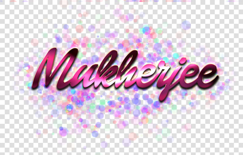 Mukherjee Name Logo Bokeh Png   Manisha Name Logo  Transparent PngTransparent PNG