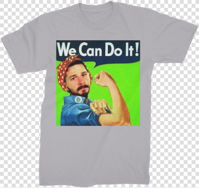 We Can Do It Meme ﻿premium Jersey Men S T shirt   We Can Do It Memes  HD Png DownloadTransparent PNG