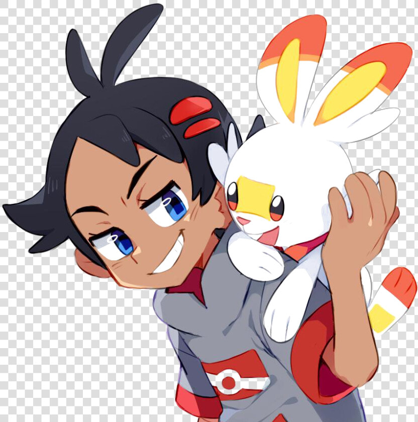 Gou And Scorbunny  HD Png DownloadTransparent PNG