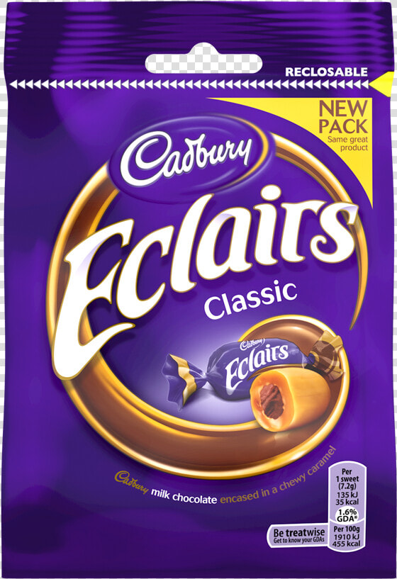 Cadbury Eclairs 130g  HD Png DownloadTransparent PNG