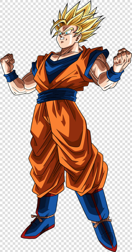 Ss2 Son Goku   Goku Super Sayayin 2  HD Png DownloadTransparent PNG