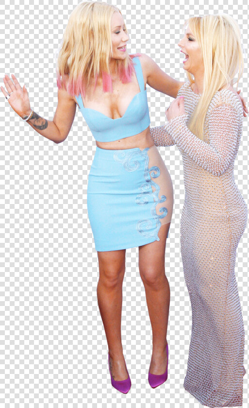 Iggy Azalea  amp  Britney Spears   Billboard Music Awards   Girl  HD Png DownloadTransparent PNG