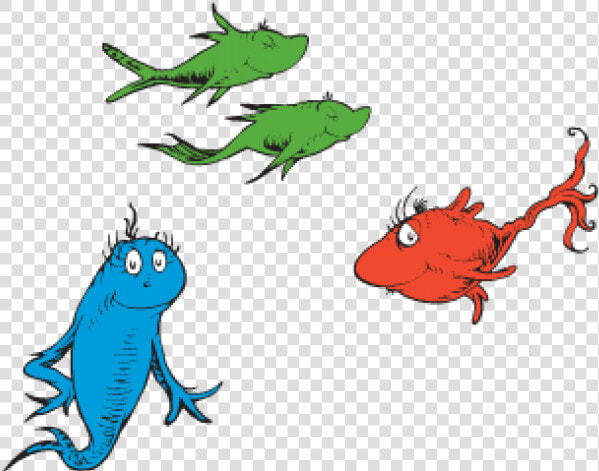 Fish Clipart Dr Seuss   One Fish Two Fish Png  Transparent PngTransparent PNG