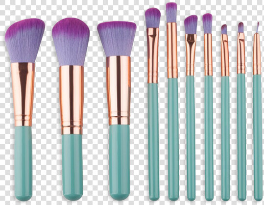 Makeup Brushes Png   Pinceis Para Contorno E Pó E Base  Transparent PngTransparent PNG