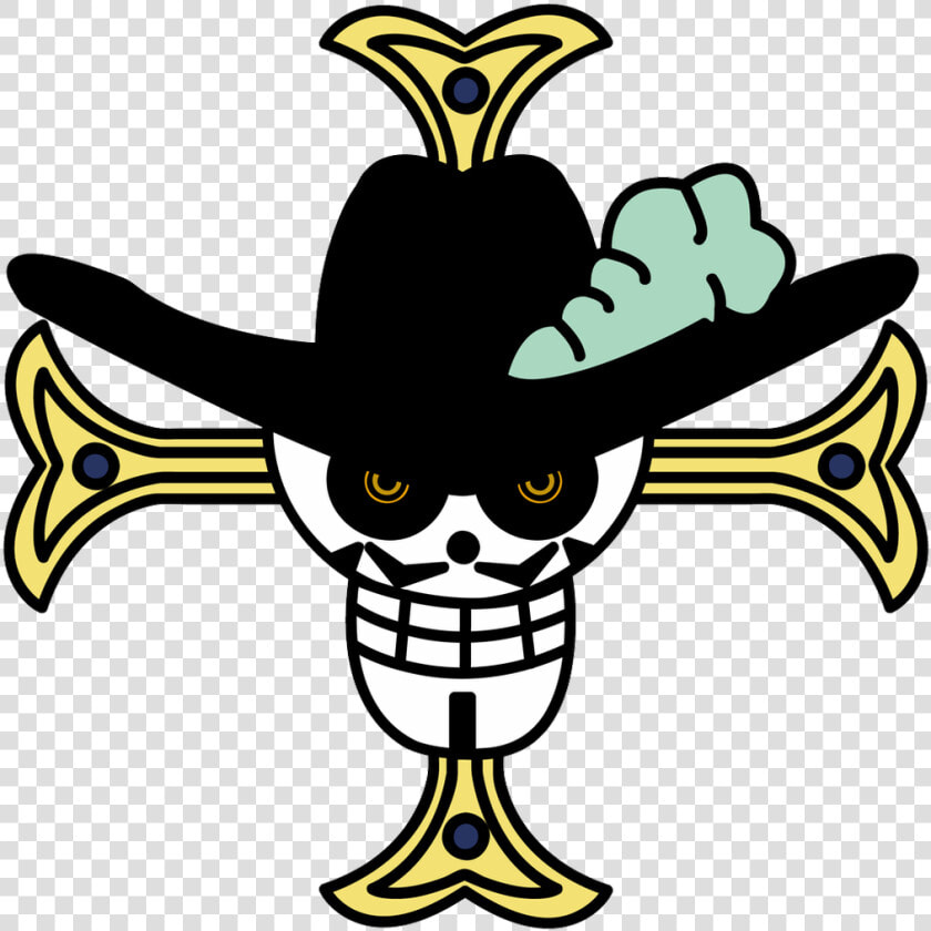 Dracule Mihawk By Vancent7 On Deviantart   Dracule Mihawk Jolly Roger  HD Png DownloadTransparent PNG