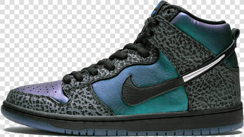 Nike Sb Dunk High Pro Qs Black Sheep   Nike Sb Dunk High Black Sheep Hornet  HD Png DownloadTransparent PNG