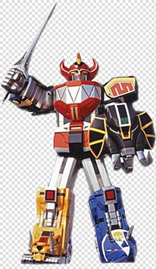 Mighty Morphin Power Rangers Megazord  HD Png DownloadTransparent PNG